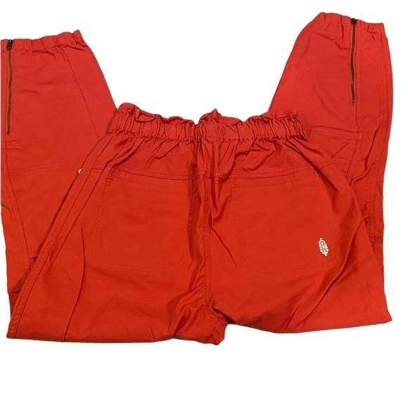 Free People Red Track Pants - Picture 4 of 10